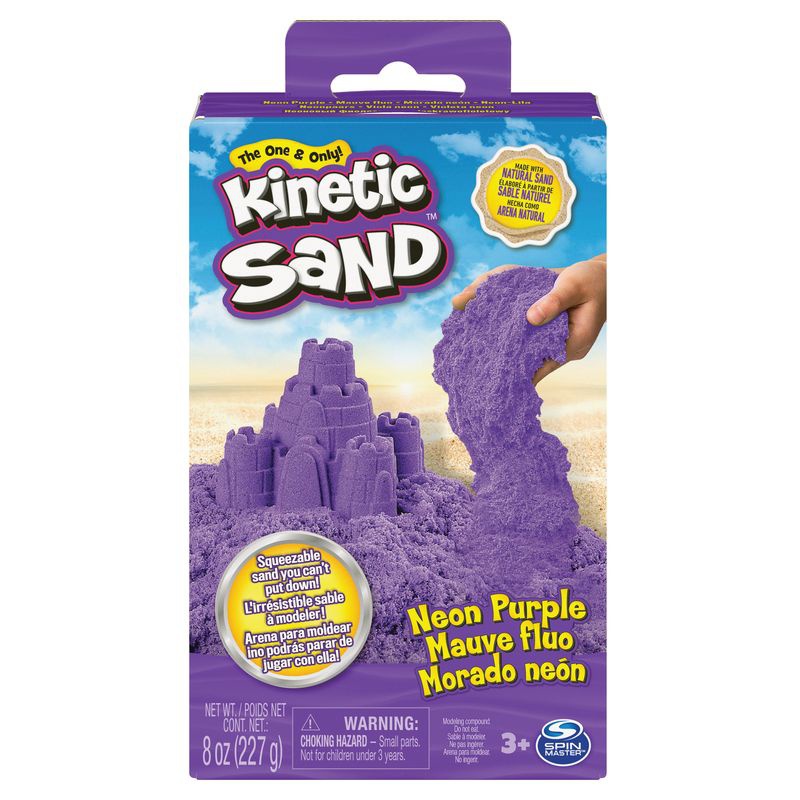 Kinetic Sand ljubičasti tekući pijesak u kutiji