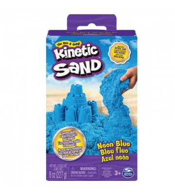 Kinetic Sand plavi tekući pijesak u kutiji