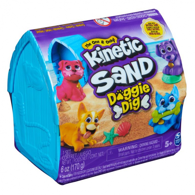 Kinetic Sand pas u kućici mini