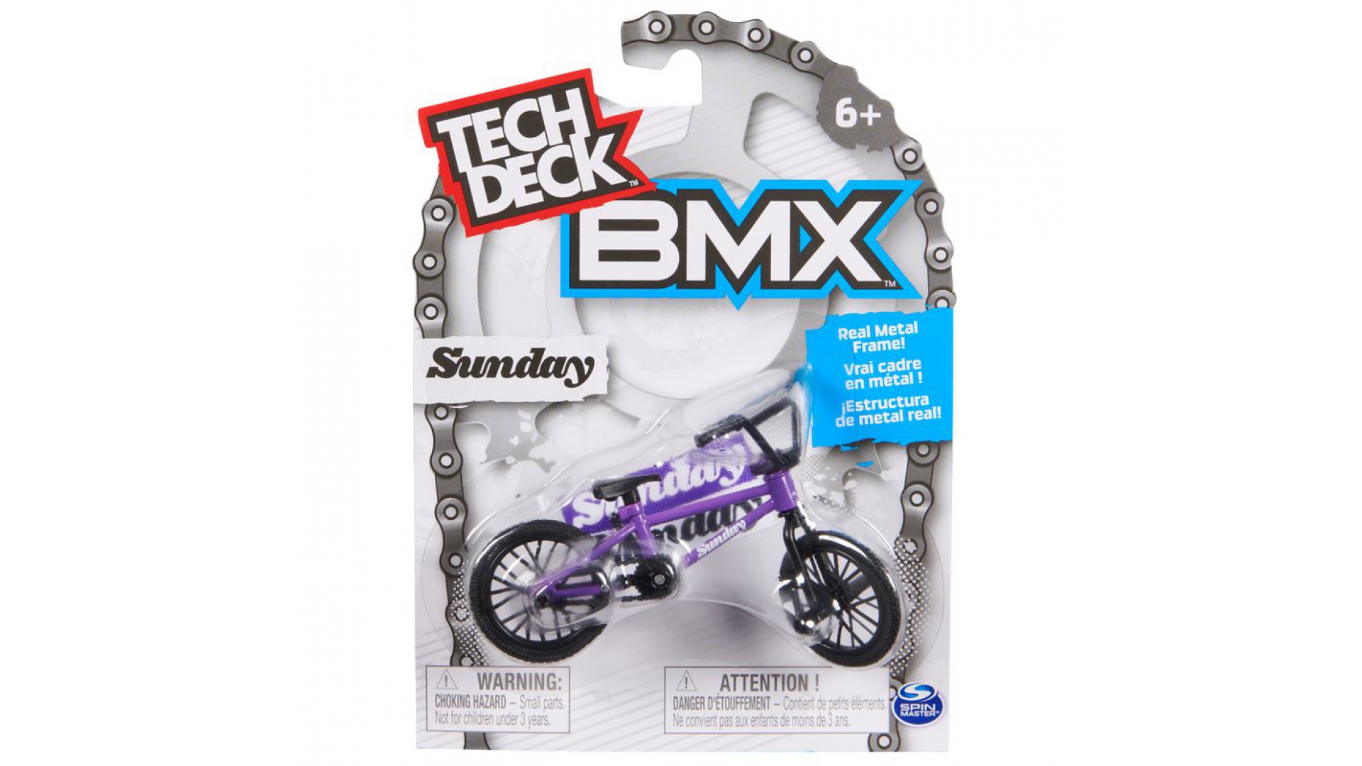 Levně Tech Deck BMX sběratelské kolo Sunday fialová