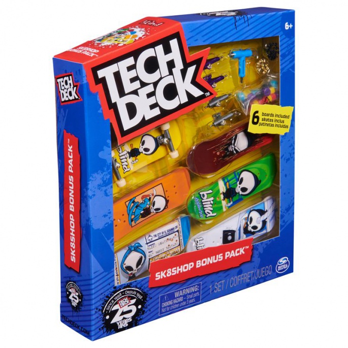 Tech Deck skateshop 6ks s příslušenstvím Blind II