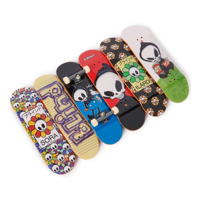 Tech Deck skateshop 6ks s příslušenstvím Blind III