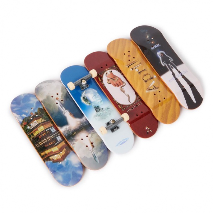 Tech Deck skateshop 6ks s příslušenstvím April