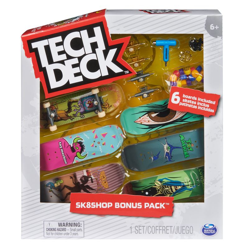 Tech Deck skateshop 6ks s příslušenstvím Toy Machine