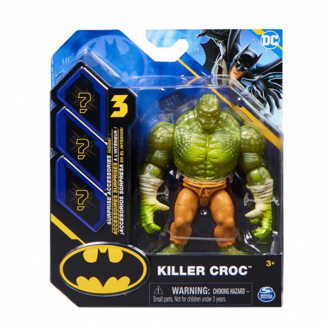 Killer Croc figurka s doplňky 10 cm
