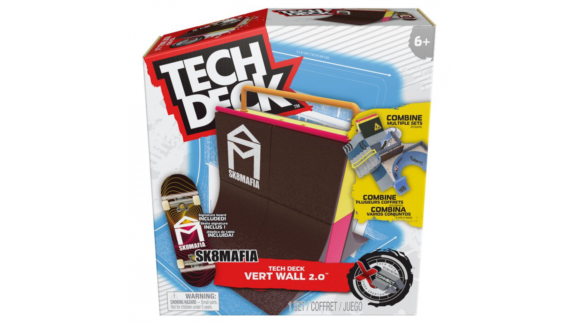 Tech Deck Xconnect skatepark Mafia Vert Wall