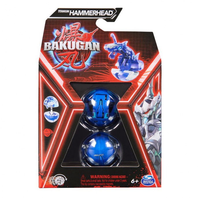Bakugan základní bakugan s6 Titanium Hammerhead