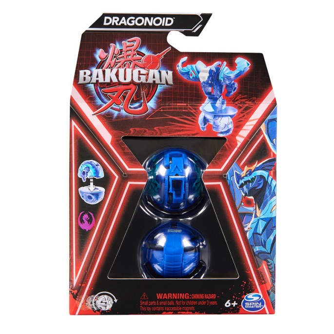 Bakugan základní bakugan s6 Dragonoid modrý