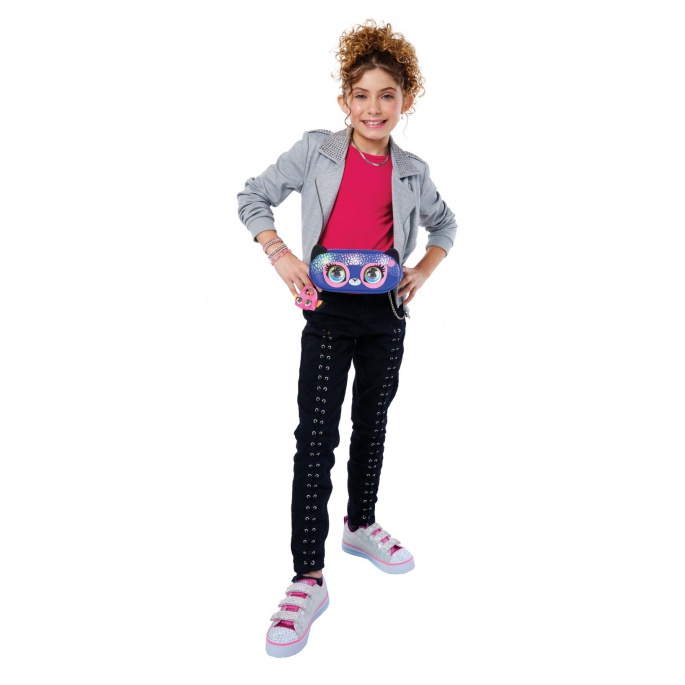 Purse Pets interaktivní ledvinka gepard