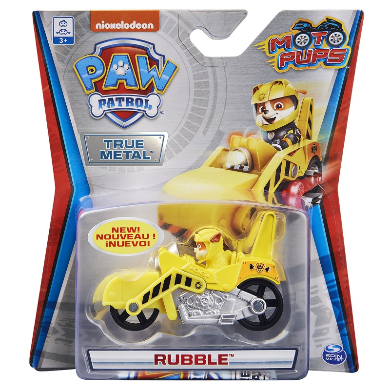Mancs őrjárat fém autó 1:55 motorkölykök Rubble