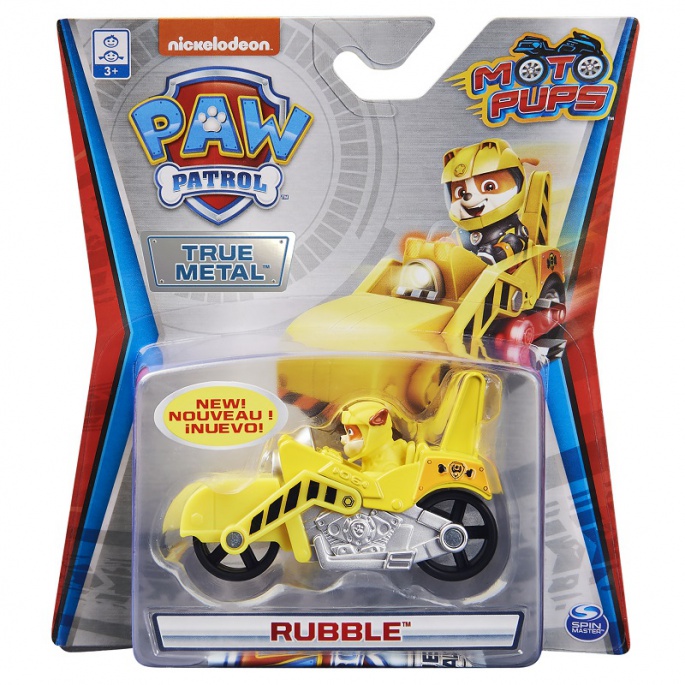 Mancs őrjárat fém autó 1:55 motorkölykök Rubble