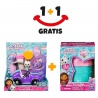 Akce 1+1 Gábinin kouzelný domek vozidlo s figurkou + mini figurka v domečku ZDARMA