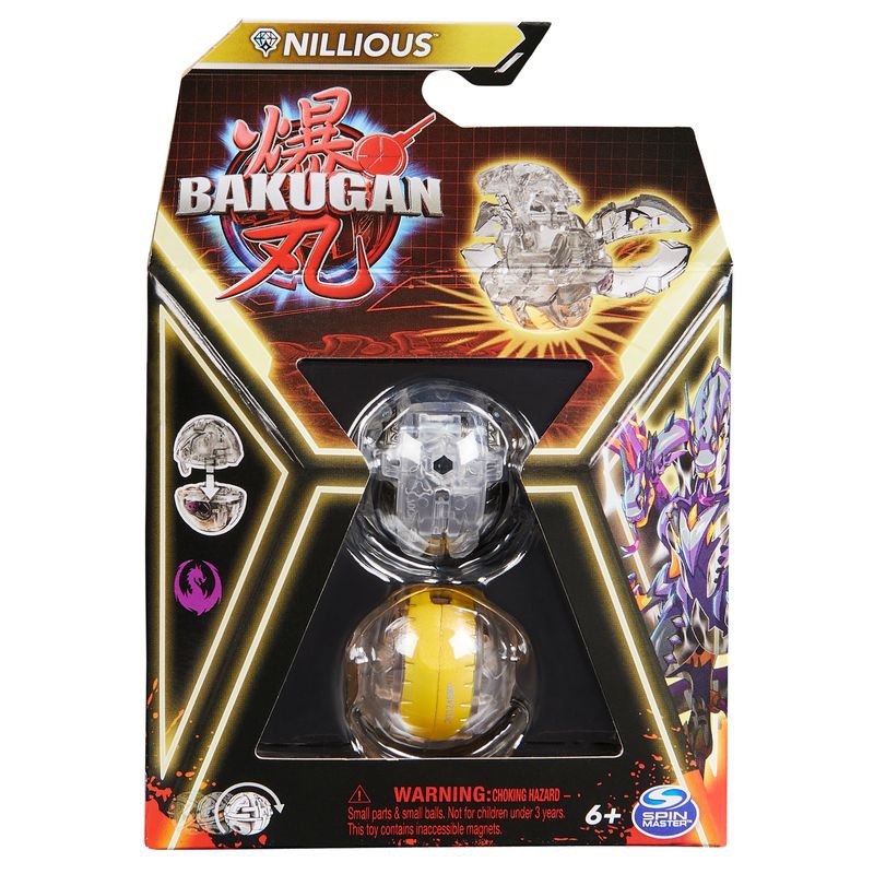 Bakugan základní Bakugan s6 Nillious bílý