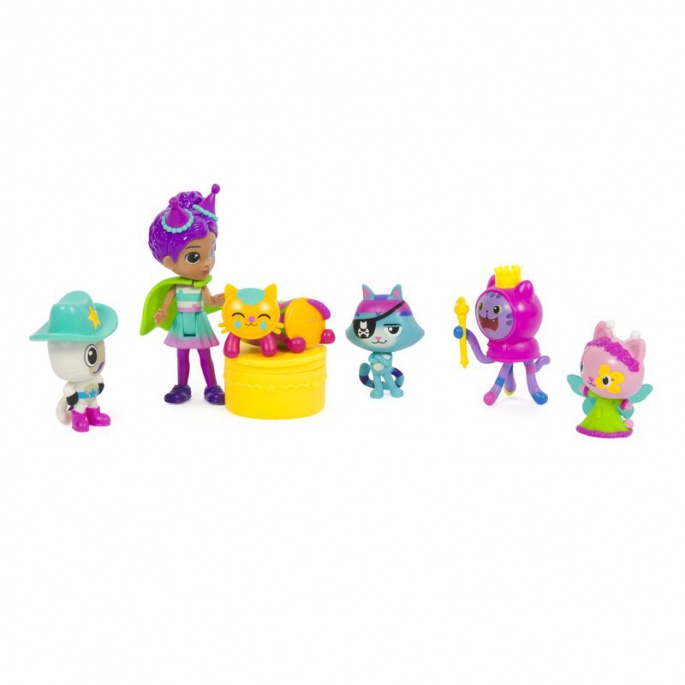 Gabbi magiska dockhus multipack figurer - fest