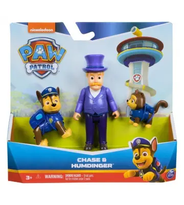 PAW Patrol Bürgermeister Besserwisser mit Figur Chase