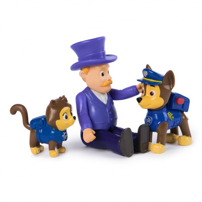 Paw Patrol borgmästare Humdinger med figur Chase