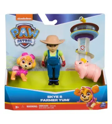 PAW Patrol Bäuerin Yumi mit Figur Skye