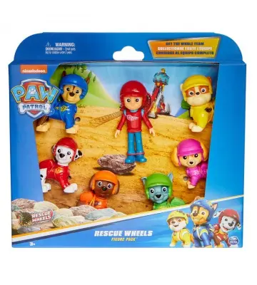 Tačke na patrulji multikomplet figur Rescue Wheels