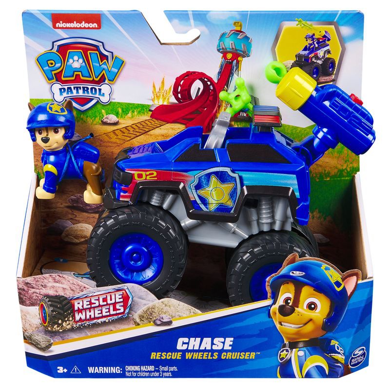 Paw Patrol Rescue Wheels tematiskt fordon Chase