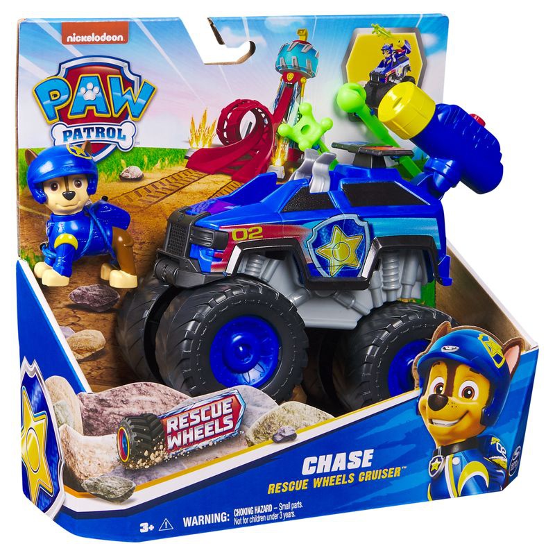 Paw Patrol Rescue Wheels tematiskt fordon Chase