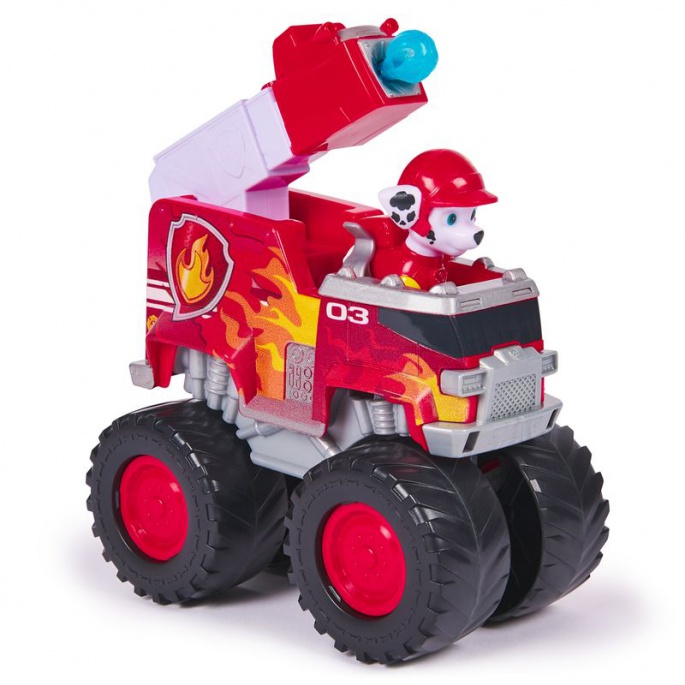 Paw Patrol Rescue Wheels tematiskt fordon Marshall