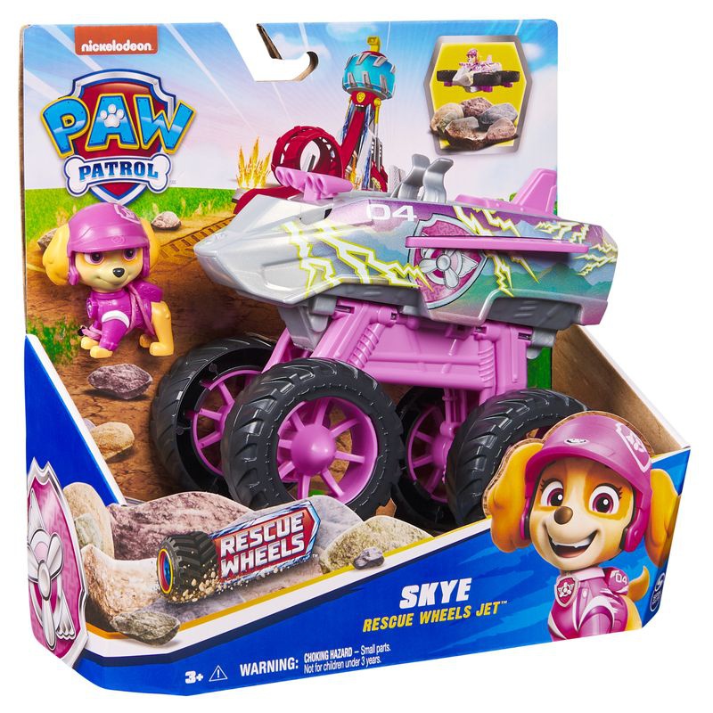 Paw Patrol Rescue Wheels tematiskt fordon Skye