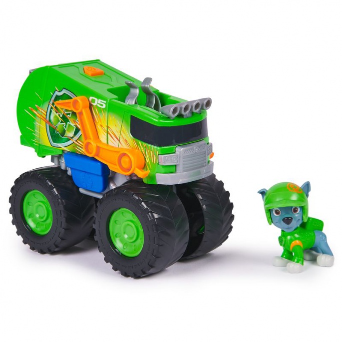 Paw Patrol Rescue Wheels tematiskt fordon Rocky
