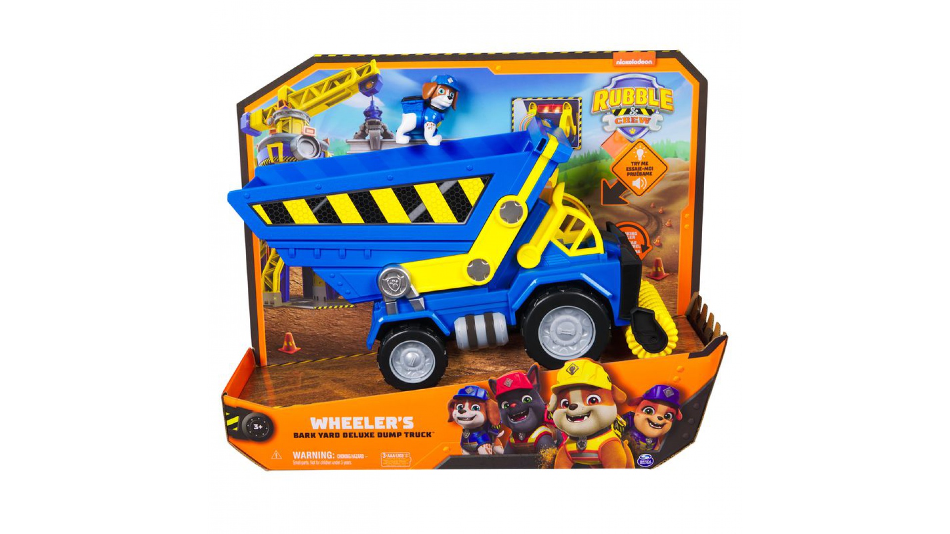 Rubble És A Csapat Fény Interaktív Jármű Hangokkal Wheeler