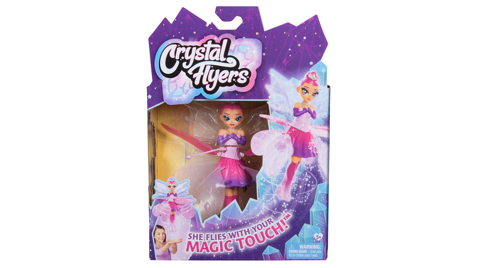 Levně Hatchimals Crystal Flyer létající panenka