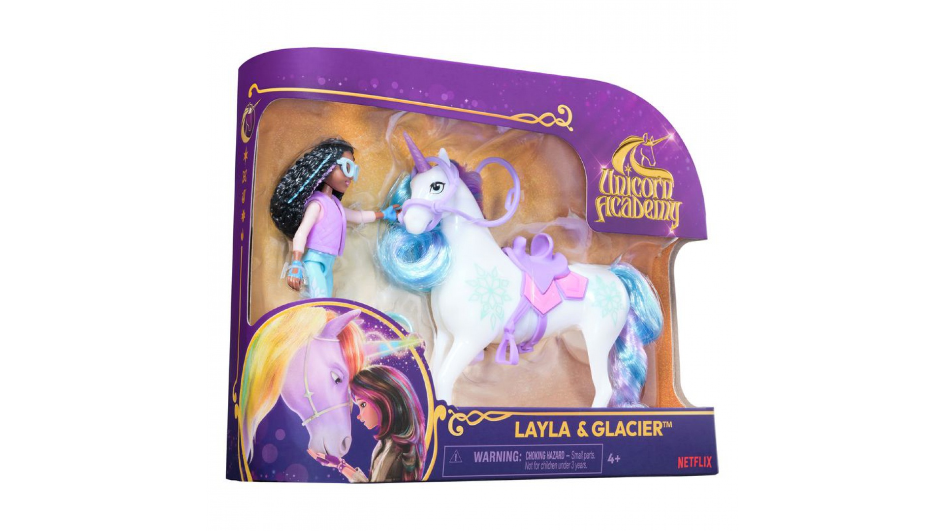 Levně Jednorožčí akademie figurky Layla a Vločka 11 cm