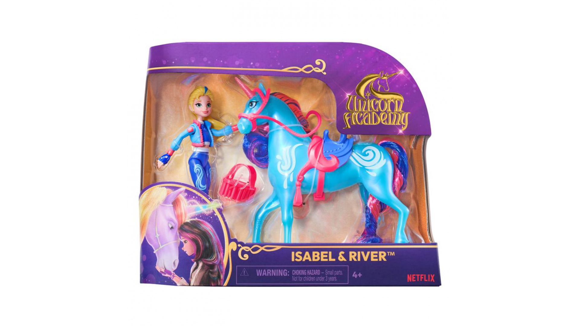 Levně Jednorožčí akademie figurky Isabel a Potok 11 cm