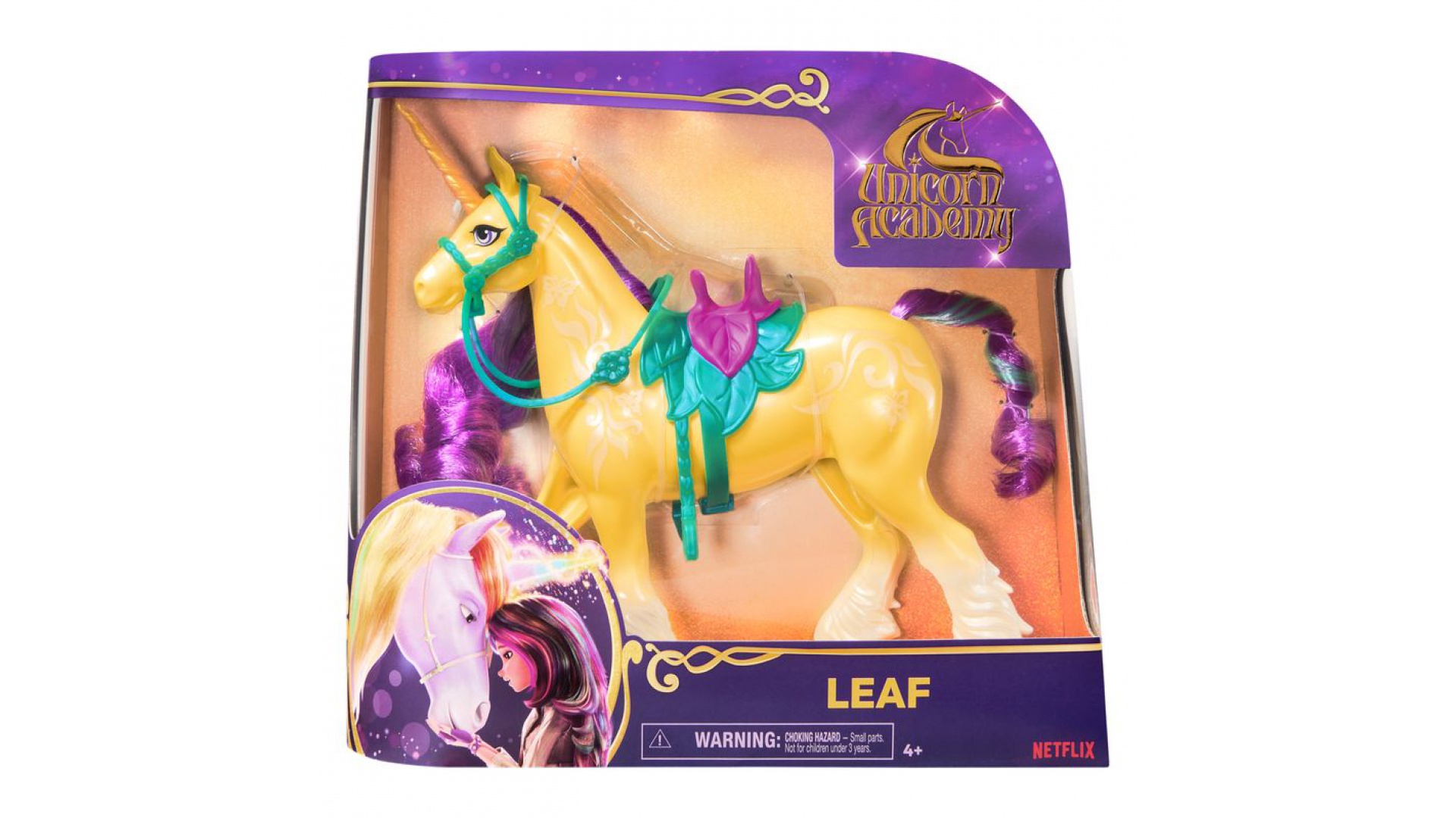 Unikornis Akadémia Fésülködő Egyszarvú Leaf 28 Cm