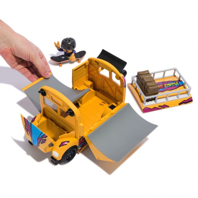 Tech Deck SK8 Crew buss playset