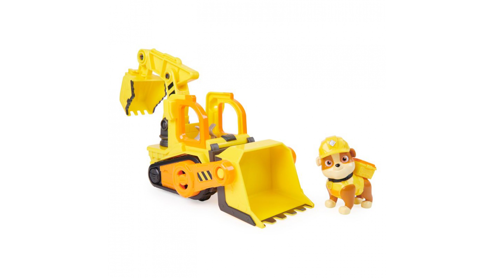 Balíček: Rubble a jeho partia interaktívny žeriav so zvukmi 60 cm + základné vozidlo Rubble