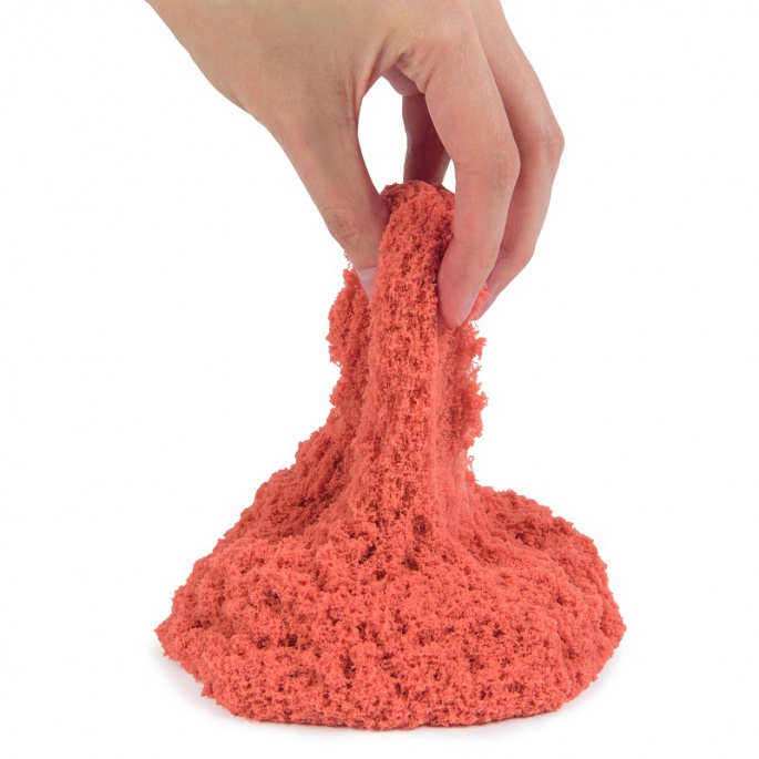 Kinetic Sand voňavý tekutý písek broskev