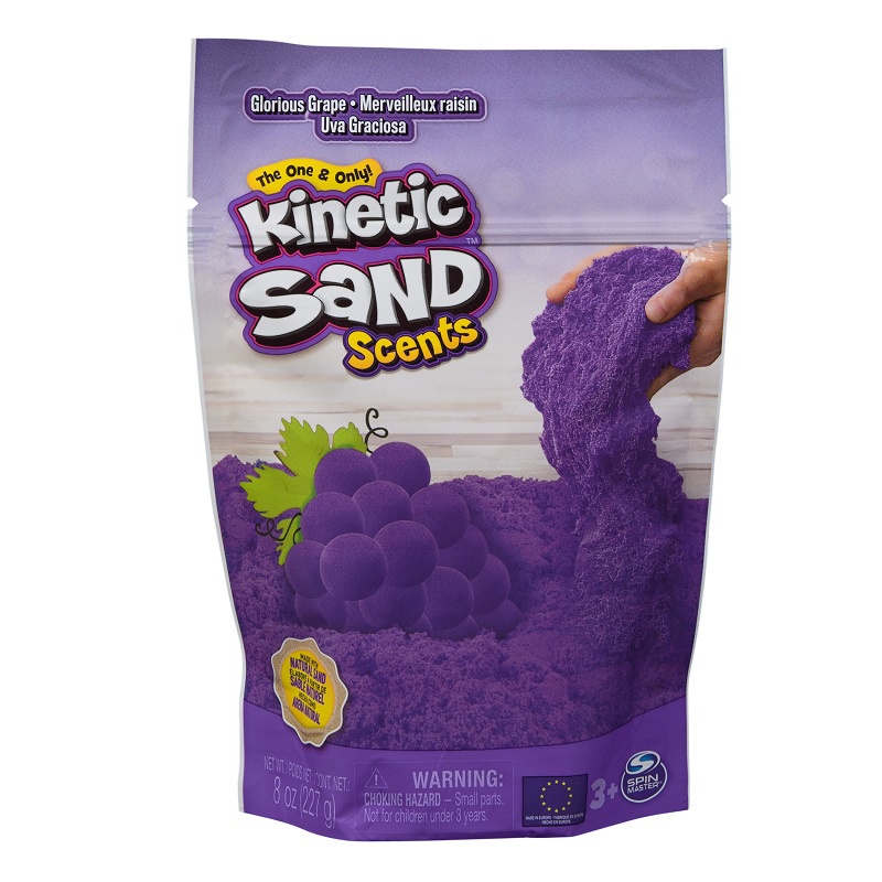 Kinetic Sand voňavý tekutý písek hroznové víno