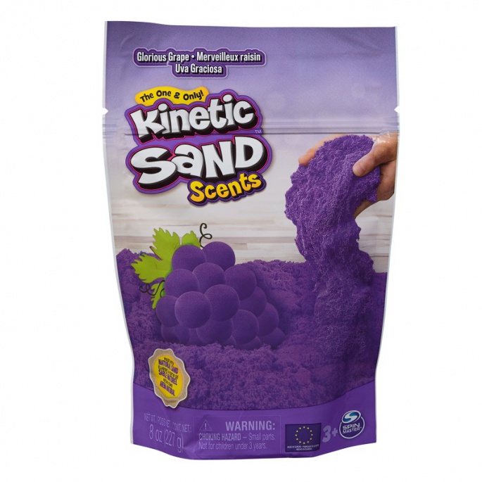 Kinetic Sand voňavý tekutý písek hroznové víno