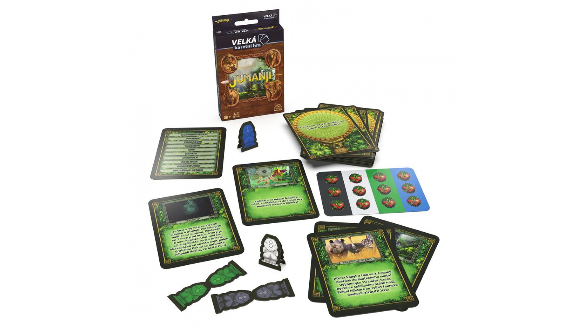 Spin Master Games Kartová hra Jumanji - česká verzia