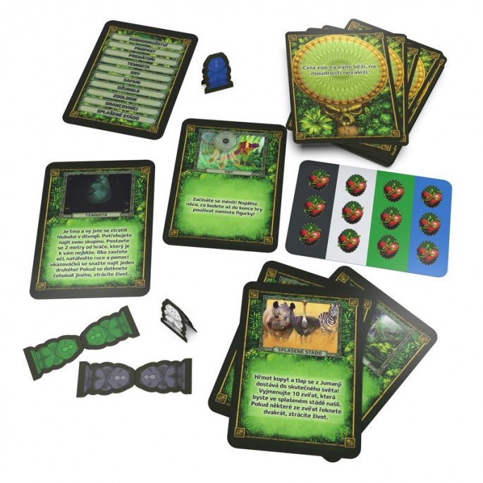 Spin Master Games Jumanji karetní verze  - česká verze
