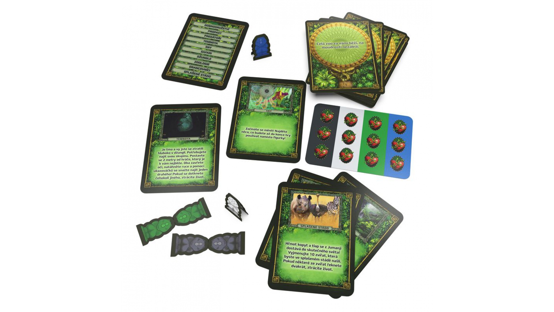 Spin Master Games Kartová hra Jumanji - česká verzia