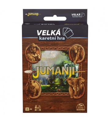 Spin Master Games Jumanji karetní verze  - česká verze