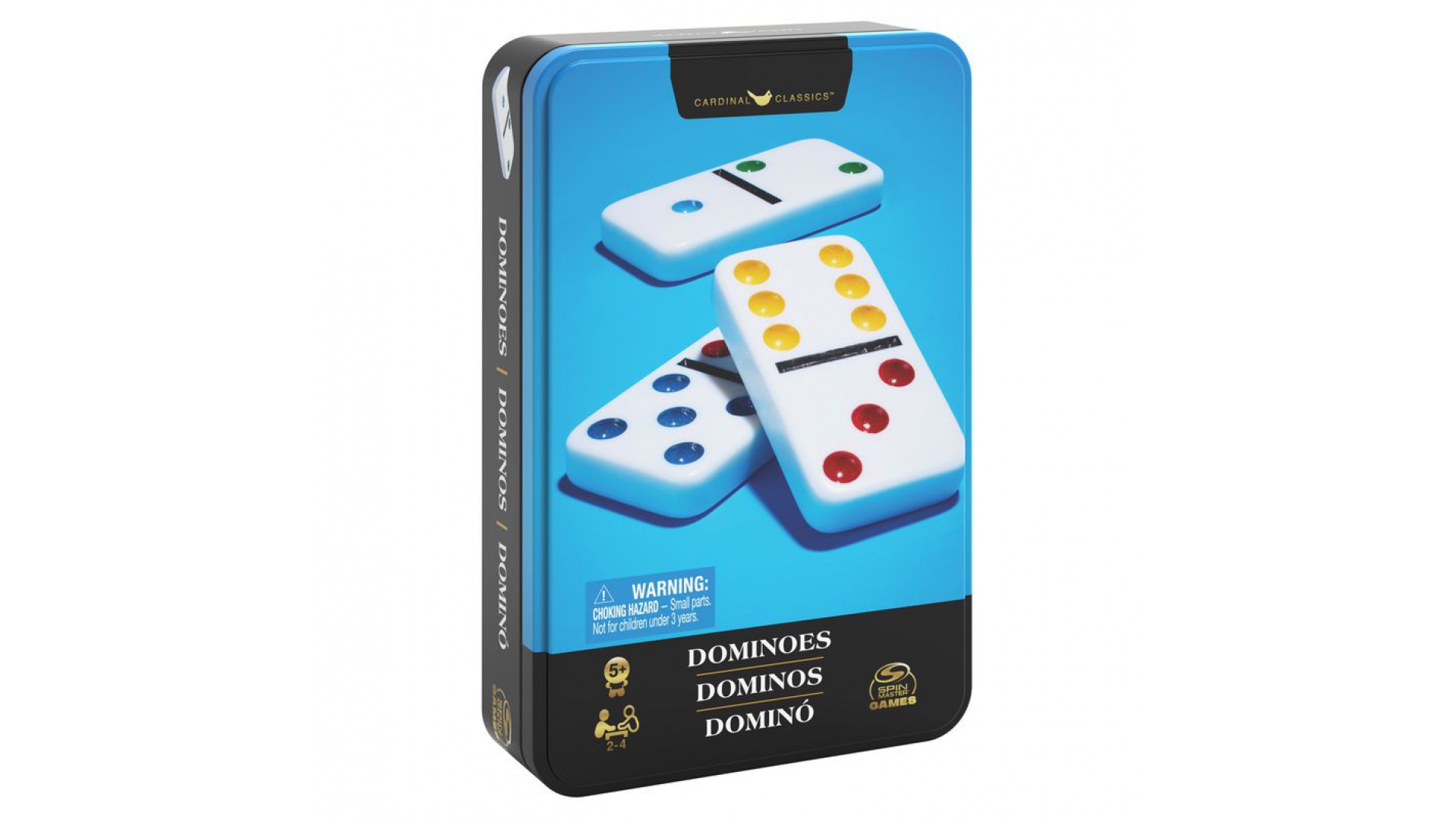 Spin Master Games domino v plechovej krabičke