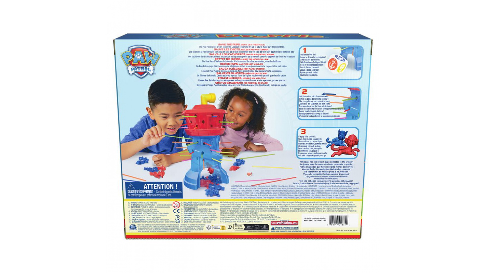 Hra Spin Master Games Paw Patrol vo veži