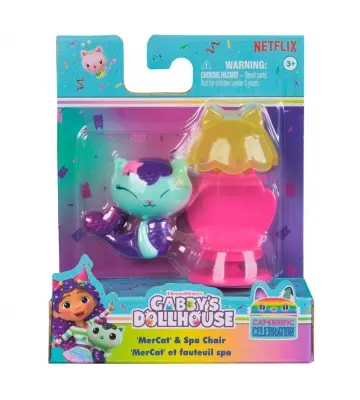 La Casa de Muñecas de Gabby figura Siregata con accesorio