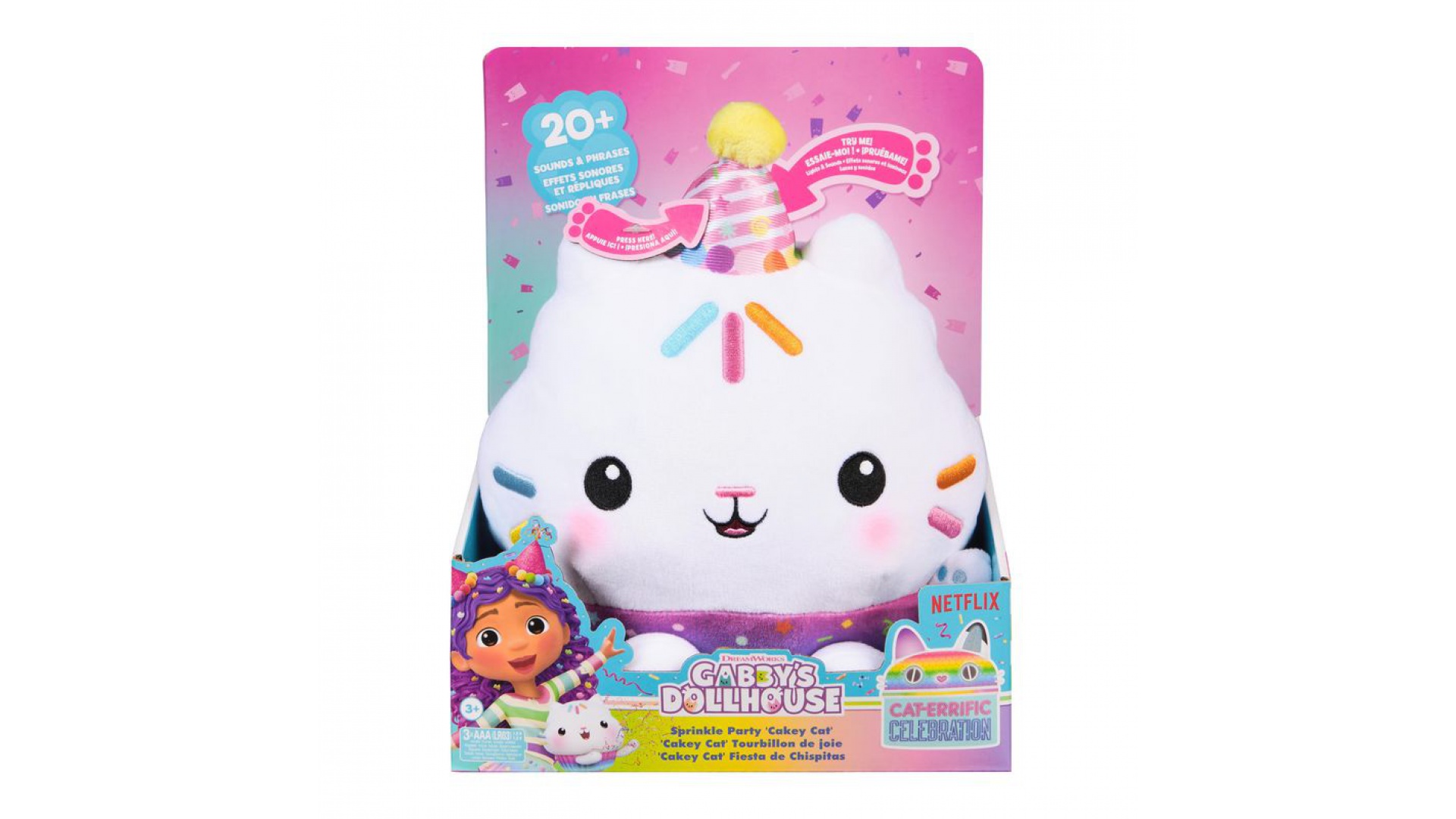 Gabi Babaháza Süti Plüss Hangokkal