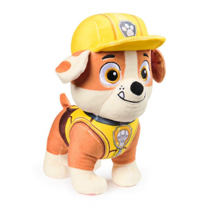 Paw Patrol grundläggande plysch Rubble 18 cm