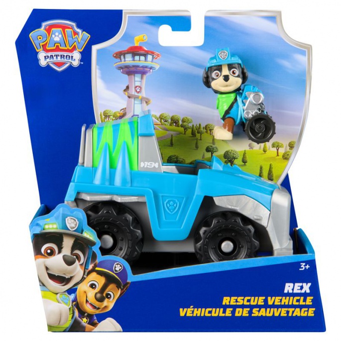 Paw Patrol grundfordon Rex 2025