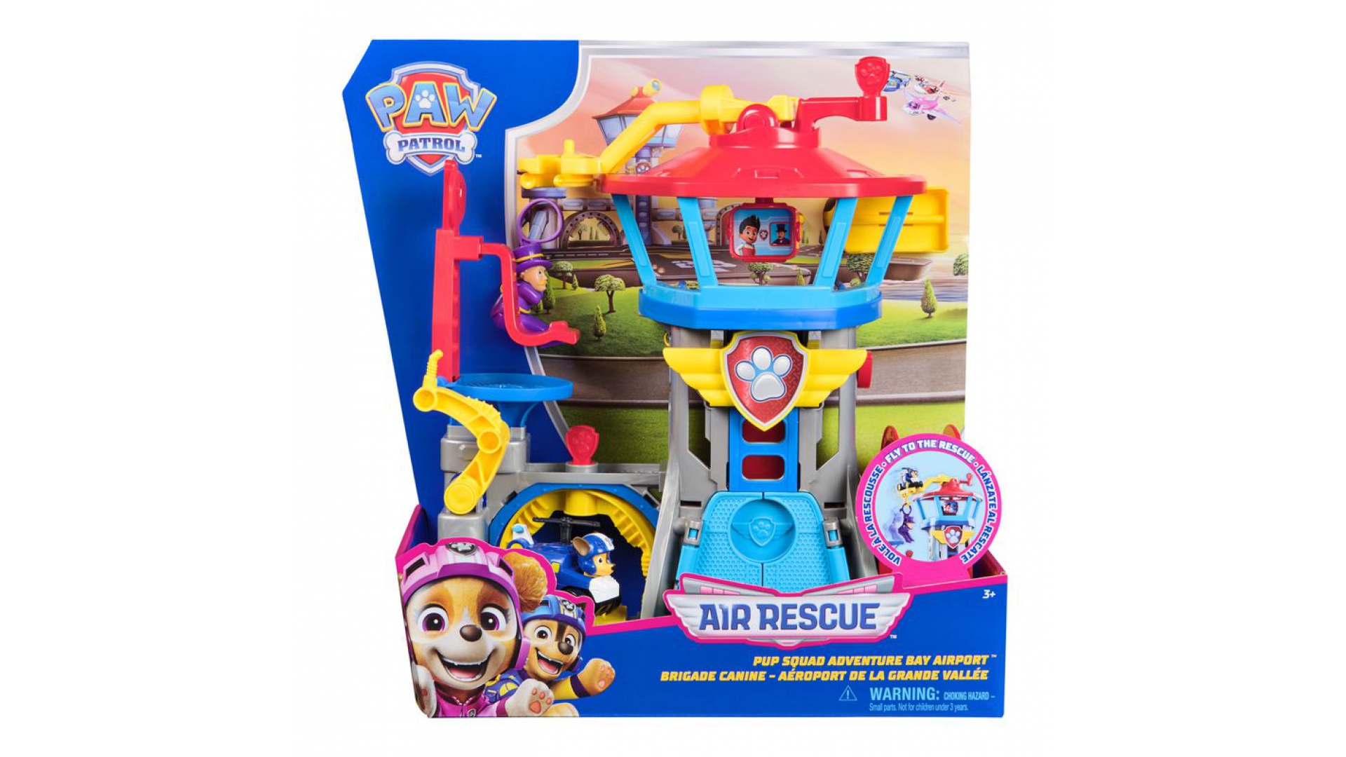 Mancs Őrjárat Légimentő Játékkészlet Repülőtér