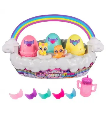 Hatchimals Nuvola con arcobaleno neon multi-pacco