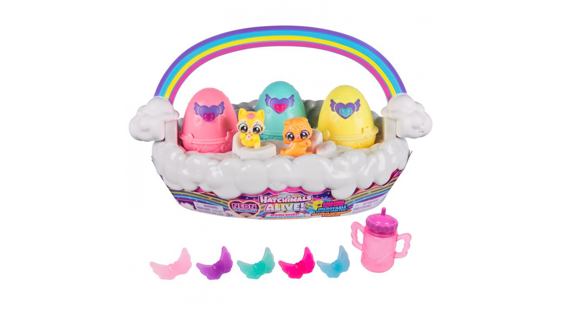Levně Hatchimals Mráček s neónovou duhou multi balení